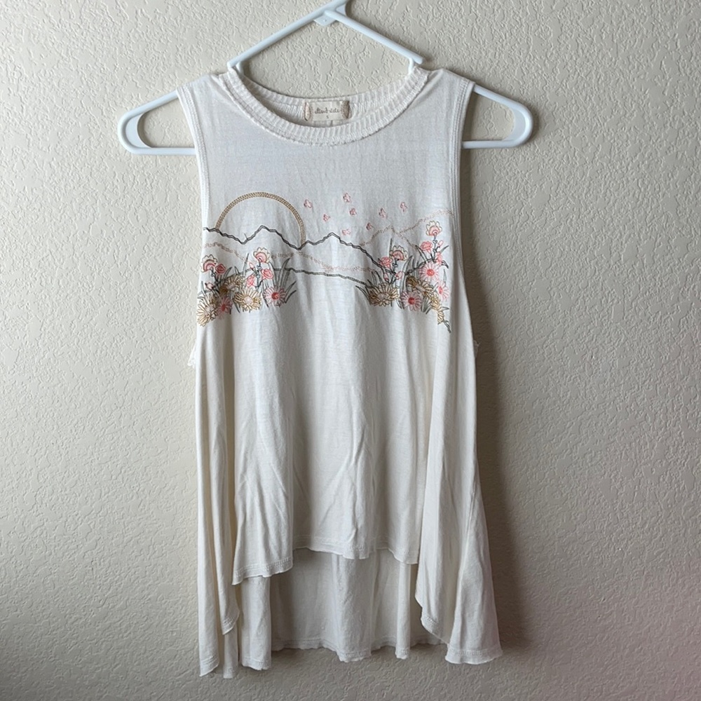 High-low tank top